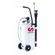 Мобильная установка для откачки отработанного масла емкостью 24л.