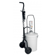 с насосом PM3 и тележкой для бочек 20 кг
